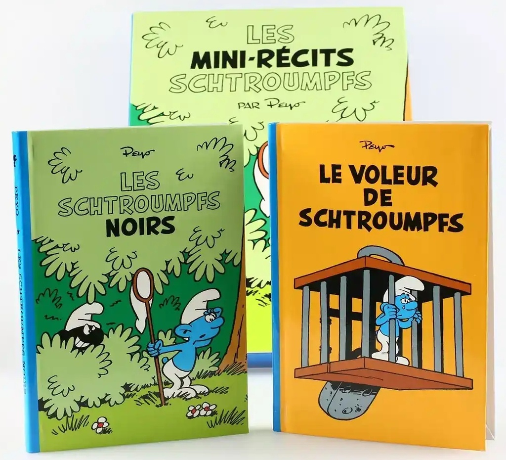 Les Mini-récits Schtroumpfs Cof01 - Les Schtroumpfs noirs + Le voleur de schtroumpfs (Niffle)