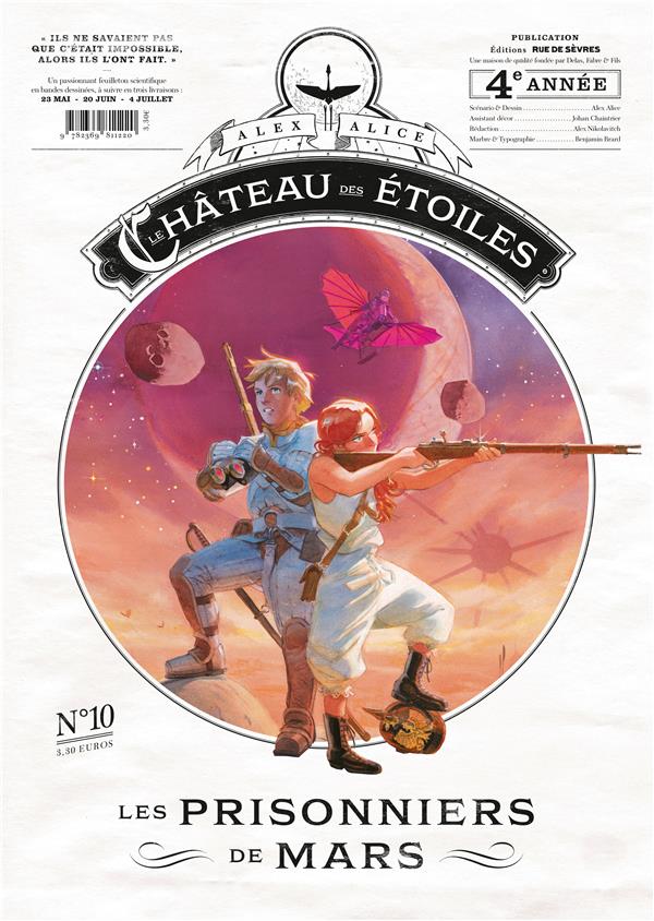 Le Château des étoiles - Gazette n°10 - Les prisonniers de Mars