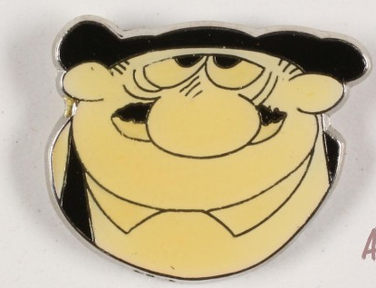 Pin’s Les Bidochon - Tête de Robert Bidochon