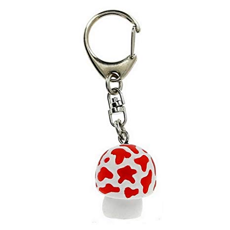 Figurine porte-clé PVC Tintin - Champignons