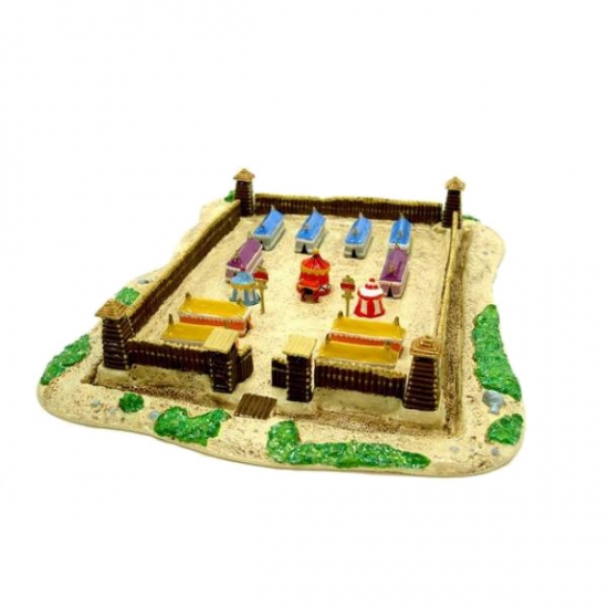 Figurine métal Astérix - Micro camp romain (Pixi)