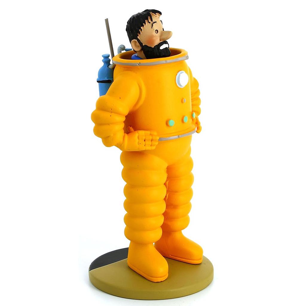 Figurine résine Tintin - #101 - Haddock en scaphandre lunaire