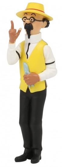 Figurine PVC Tintin - Tournesol en jardinier
