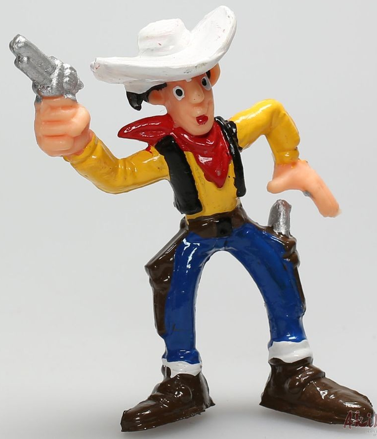 Figurine PVC Lucky Luke - Lucky Luke pistolet en l'air