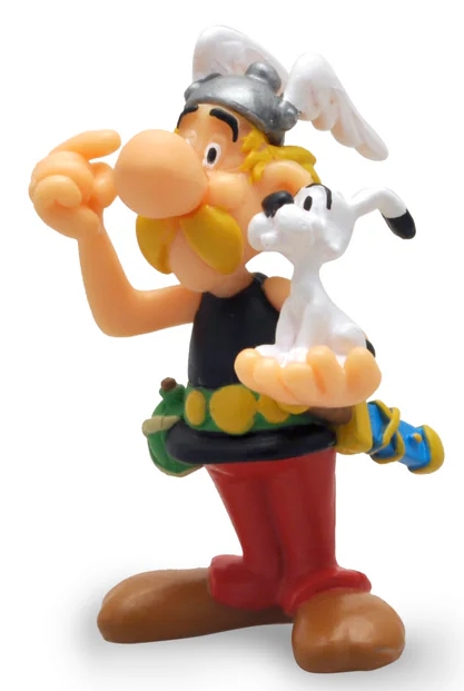 Figurine PVC Astérix - Astérix porte Idéfix