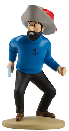 Figurine résine Tintin - #024 - Haddock en Haddoque