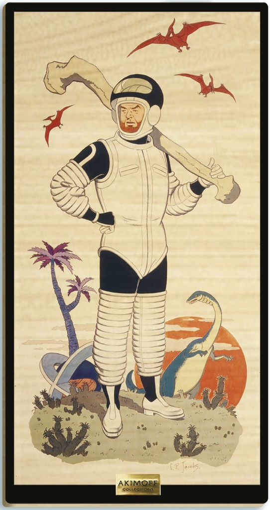 Tableau en bois Blake & Mortimer - T09 Le piège diabolique - Mortimer conquérant