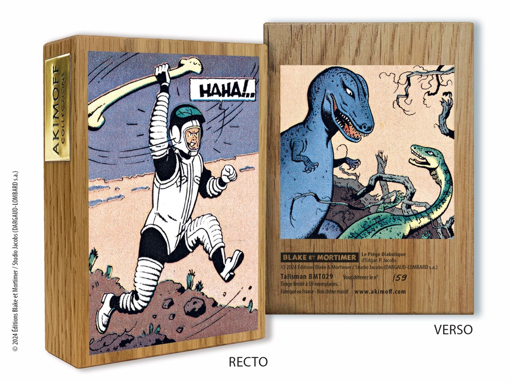 Talisman en chêne - Blake & Mortimer - T09 Le piège diabolique - Mortimer charge