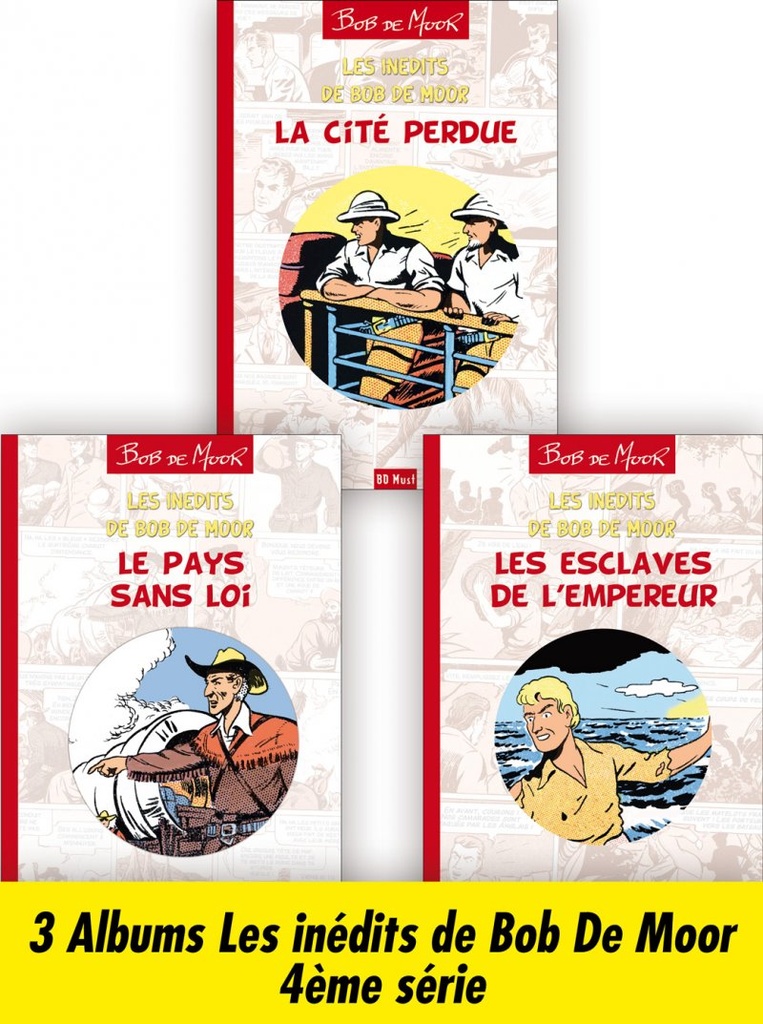 Les Inédits de Bob De Moor Pack n°4