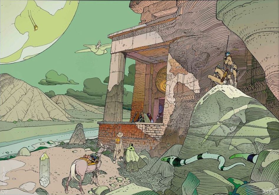 Poster Moebius - Arzak & Stel - Mystère Montrouge 06