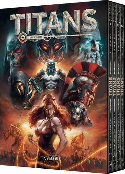 Coffret Titans - T01 à T04