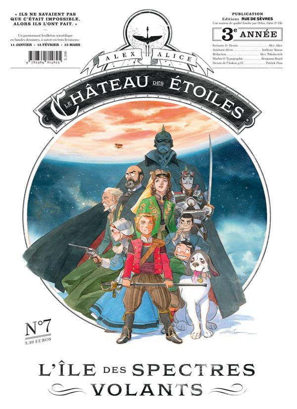 Le Château des étoiles - Gazette n°07 - L'île des spectres volants