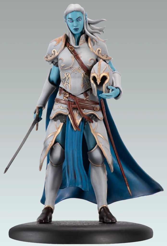 Figurine résine Mondes d'Aquilon - Elfes - Lanawyn l'elfe bleue (Attakus)