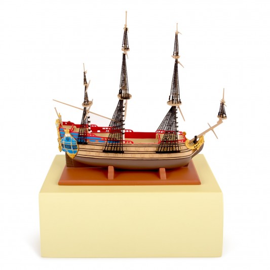 Figurine résine Tintin - Le musée imaginaire - La Licorne