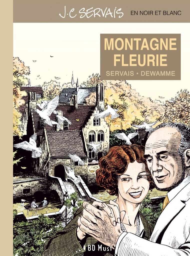 Montagne fleurie - N&B