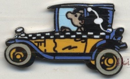 Pin's - Gast La fiat de Gaston roule vers la gauche