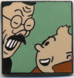 Pin's Tintin et Mitsuhirato
