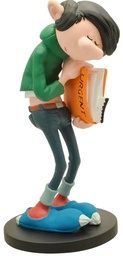 Figurine résine Gaston Lagaffe - Le dossier urgent (Collectoys)