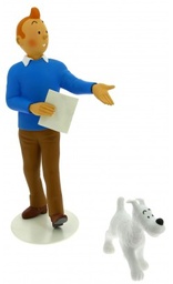 Figurine résine Tintin - Le musée imaginaire - Tintin & Milou