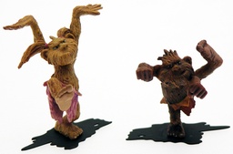 Figurine résine Mondes de Troy - Trolls - Gnondpom & Tyneth