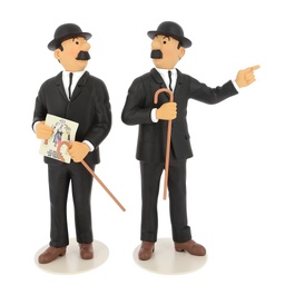 Figurine résine Tintin - Le musée imaginaire - Dupond & Dupont