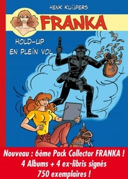 Franka - Pack Collector 6 (Tomes 03-04-09-24) (dos rouge)