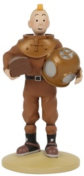 Figurine résine Tintin - #065 - Tintin en scaphandre marin