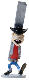 Figurine métal - Lucky Luke origine - Billy the kid in "L'escorte" (Pixi)