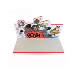 Figurine métal Gaston - Gaston poursuivi par le crocodile (Pixi)