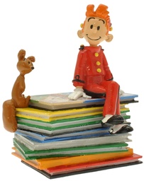 Figurine métal Spirou & fantasio - Spirou et Spip Piles et Faces (Pixi)