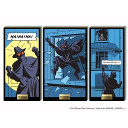 Tableau en bois Blake & Mortimer - T06 La marque jaune - La fuite de la marque jaune (Triptyque)