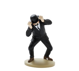 Figurine résine Tintin - #004 - Dupond engoncé sous son chapeau