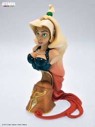 Figurine résine Atalante colorisée