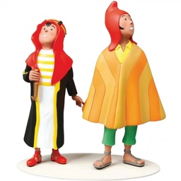 Figurine résine Tintin - Le musée imaginaire - Abdallah & Zorrino
