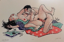 Sérigraphie Mermilliod & Tripp - 4 mains N° 09/2 (60x40)