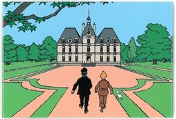 Magnet Tintin - Moulinsart - Le château