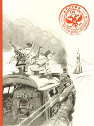 Spirou & Fantasio par... - TT T15 - Spirou chez les Soviets (version krayonnée) (Black & White)