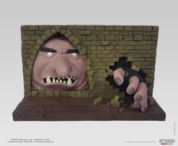 Figurine résine Donjon Crépuscule - Troll Elyacin traversant le mur (Attakus)