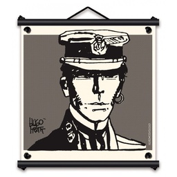 Toile Corto Maltese - Portrait (60x60)