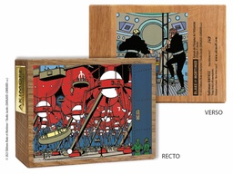 Talisman en chêne - Blake & Mortimer - T07 L’énigme de l’Atlantide – Hall des astronefs