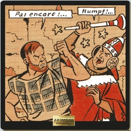 Tableau en bois Blake & Mortimer - T07 L'énigme de l'Atlantide - Crochet à la mâchoire