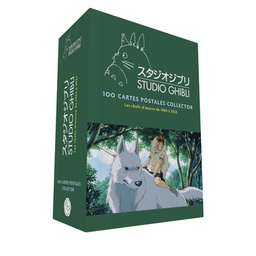Coffret Studio Ghibli - 100 cartes postales collector - Les chefs-d'oeuvres de 1984 à 2023
