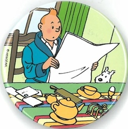 Magnet Tintin - Moulinsart - Le journal