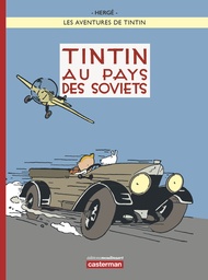 Les Aventures de Tintin - Fac-Similé N/B colorisé T01 - Tintin au pays des Soviets