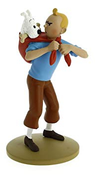 Figurine résine Tintin - #039 - Tintin ramène Milou