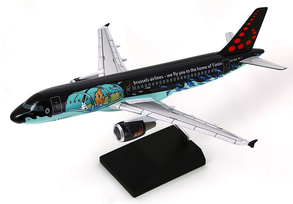 Tintin Avion Rackham SN -  Resine PU – 1/100e