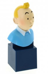 Figurine PVC Tintin - Buste Tintin