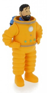 Figurine PVC Tintin - Haddock cosmonaute