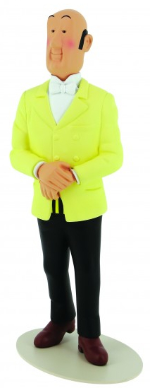 Figurine résine Tintin - Le musée imaginaire - Nestor