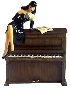 Pin-Up sur le piano - Pixi origine